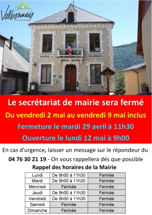 du 2 au 9 mai