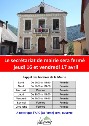 16 et 17 avril