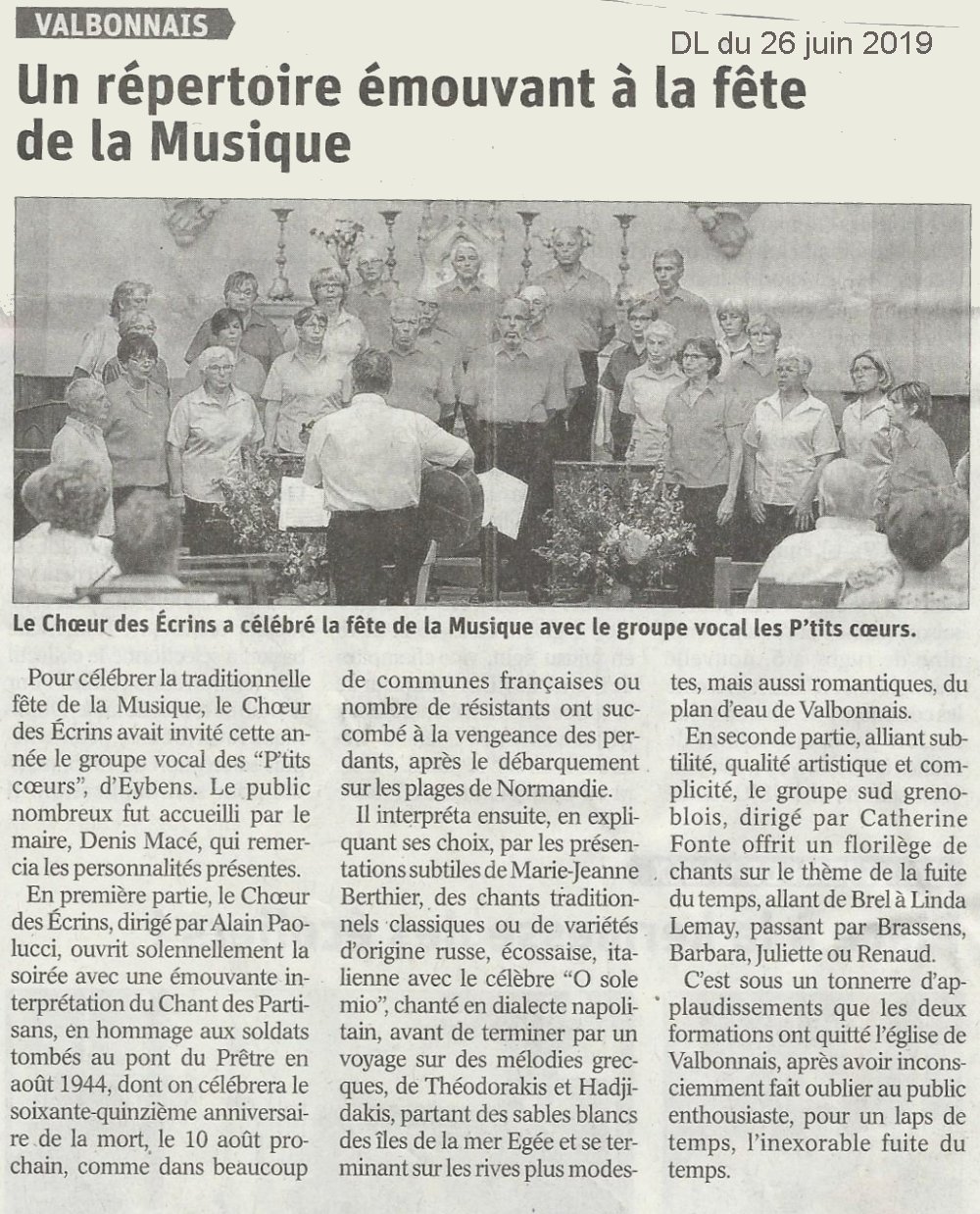 Revue de Presse