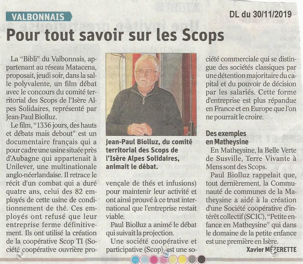 Revue de Presse