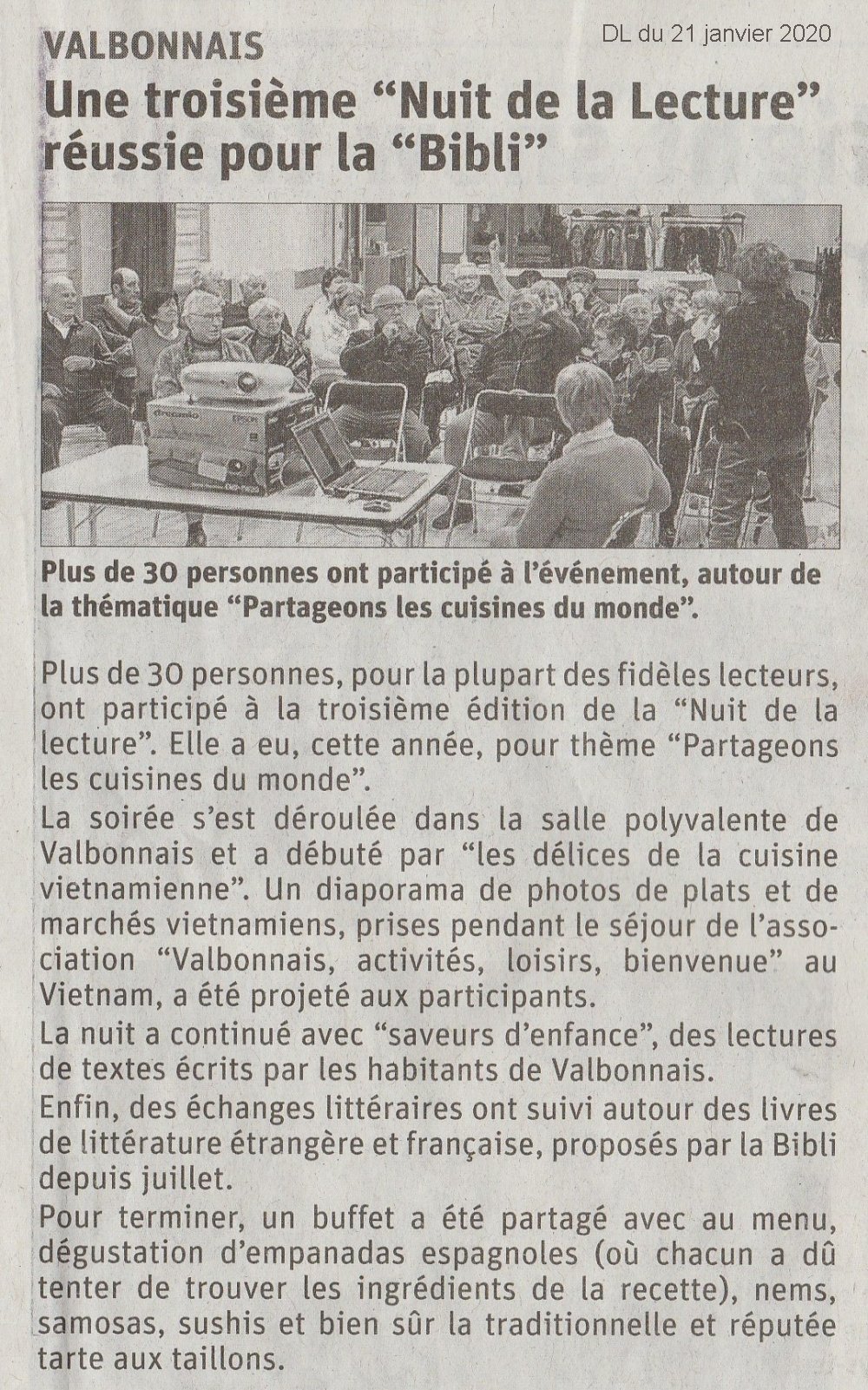 Revue de Presse