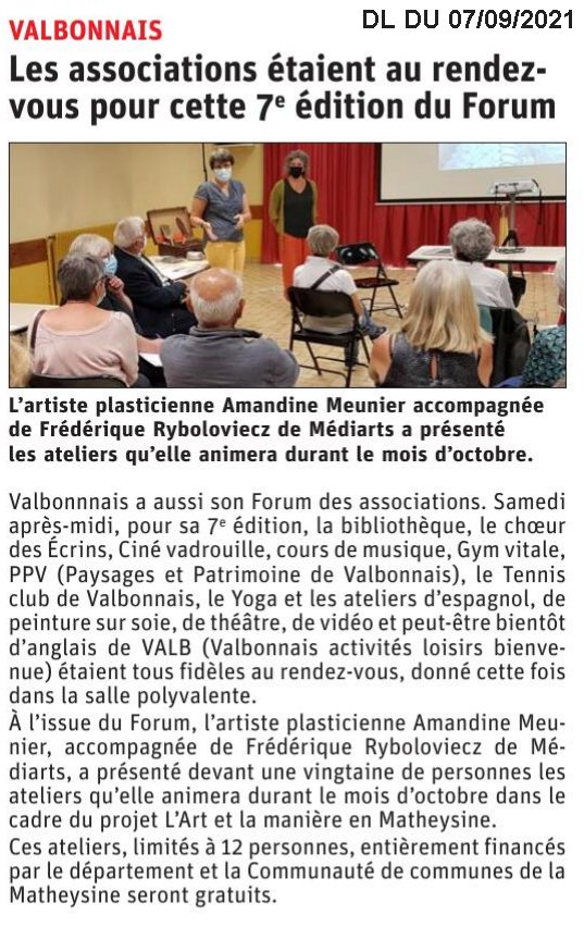 Revue de Presse