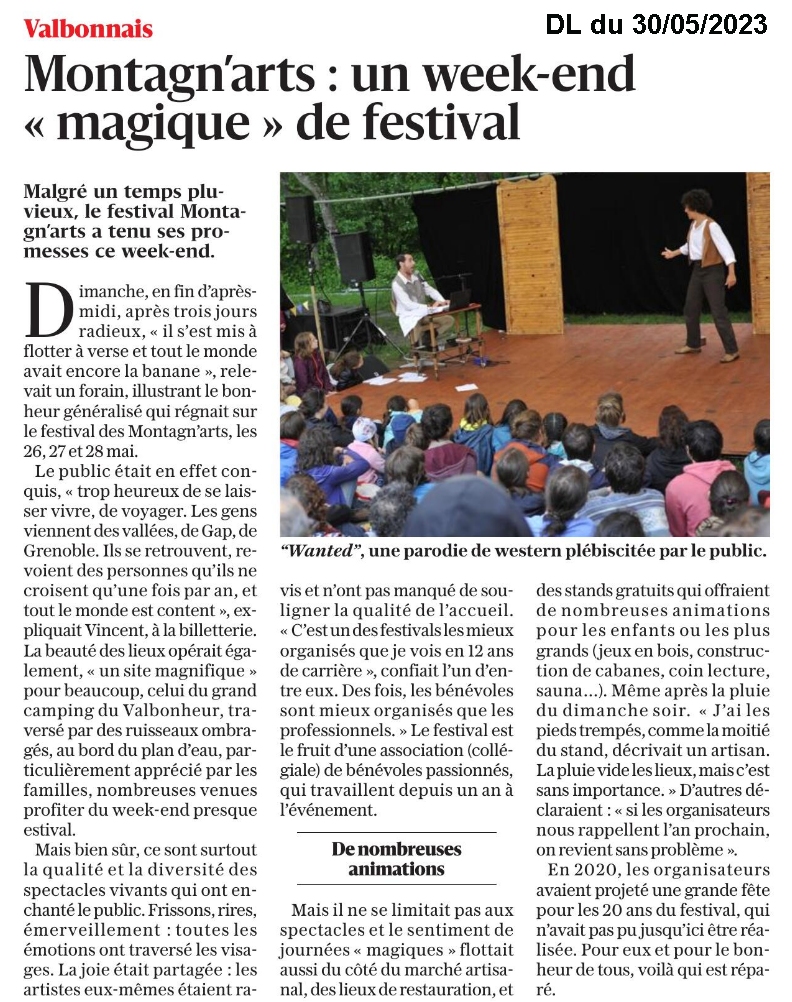 Revue de Presse