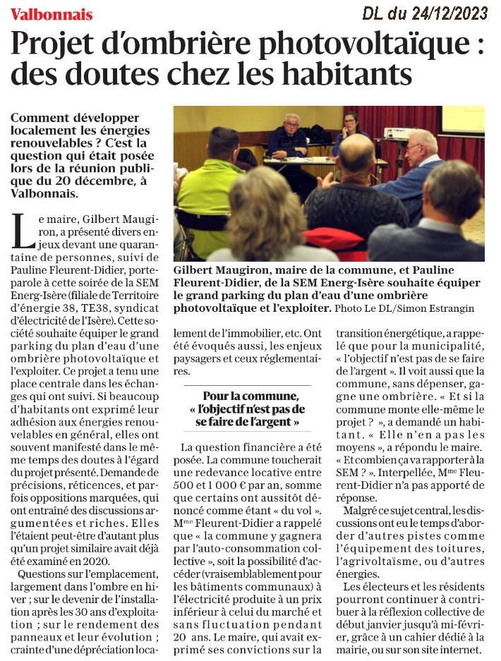 Revue de Presse